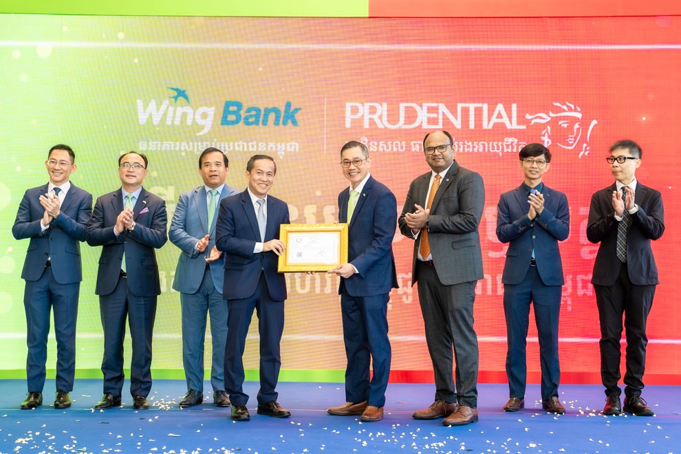 Prudential partners with Wing Bank in bancassurance venture